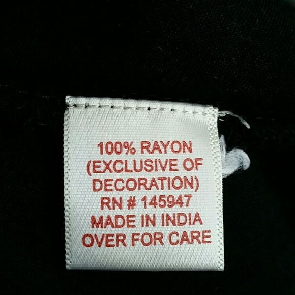 True Destiny floral embroidered black dress size Medium - Picture 8 of 8